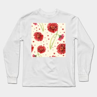 Red gerberas Long Sleeve T-Shirt